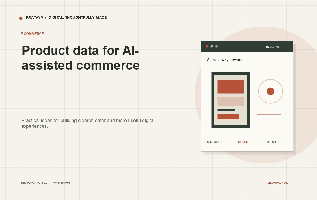 Product data for AI-assisted commerce