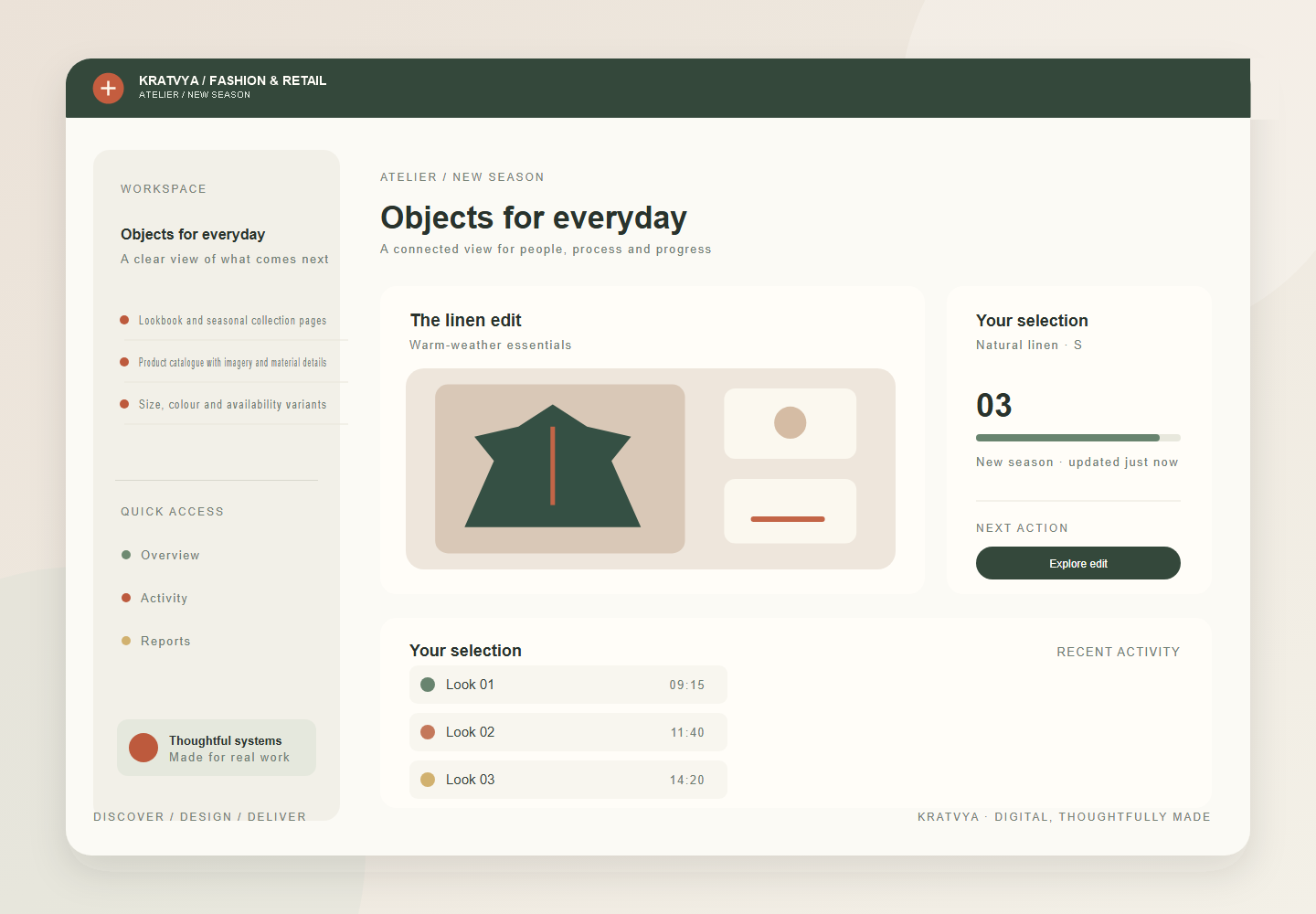 Fashion Retail Store with Lookbook & Fast Checkout