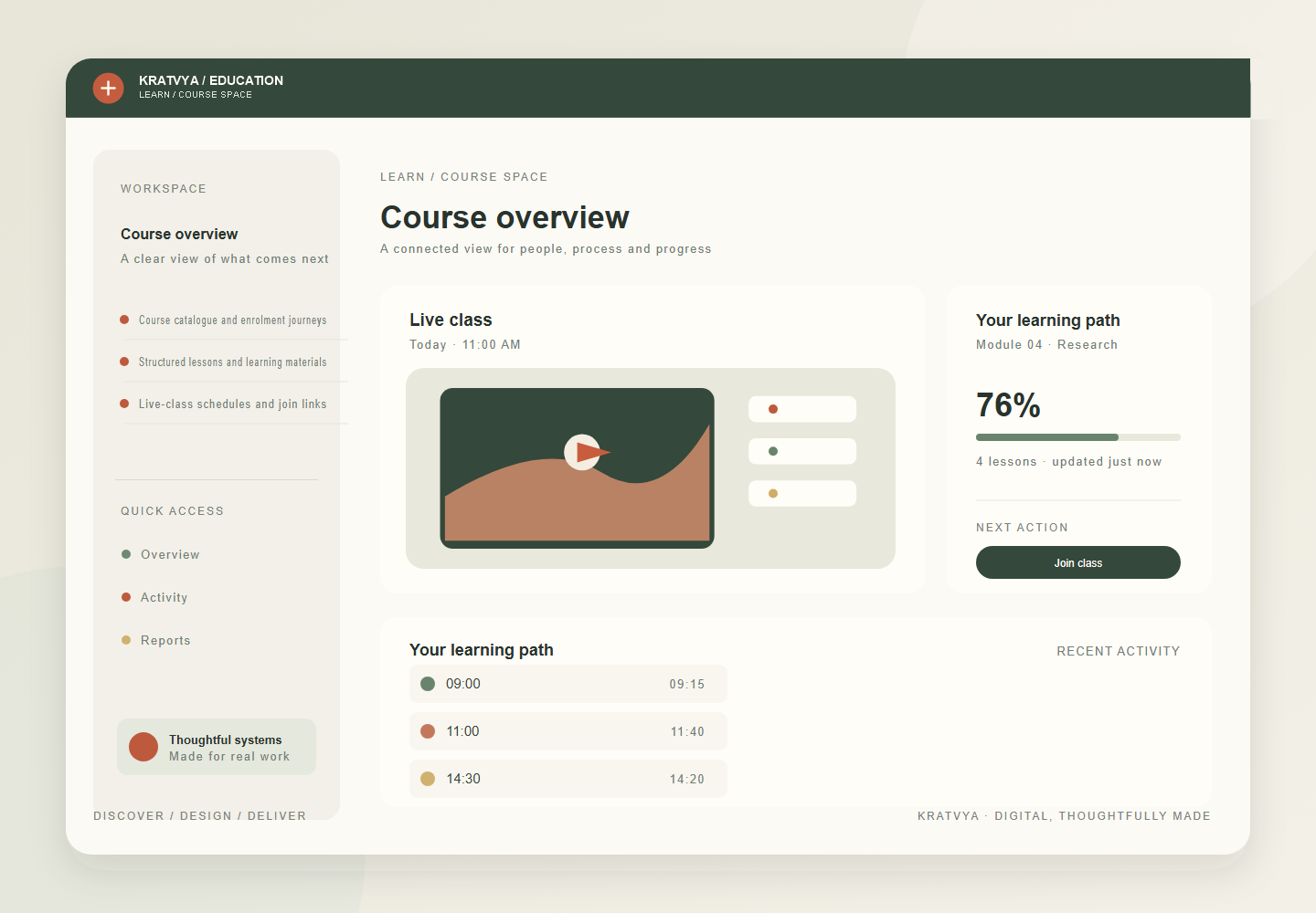 Learning Management System with Live Classes & Progress Tracking